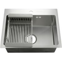 Кухонная мойка Fabia 50х40 Сатин арт-504030 — фото 1, Кухонные мойки