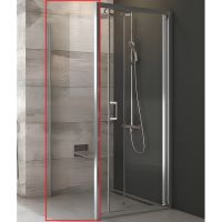 Душевая стенка Ravak Blix BLPSZ-80 профиль Хром стекло Transparent арт-X93H40C00Z1 — фото 1, Боковые стенки