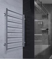 Водяной полотенцесушитель Terminus Аврора П8 500х800 бп600 Хром, боковое подключение, G 1" НР арт-4670078529930 — фото 3, Водяные полотенцесушители