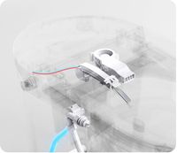 Комплект унитаза биде с инсталляцией Timo с сиденьем Микролифт и клавишей смыва Хром арт-TE-751 — фото 10, Умные унитазы