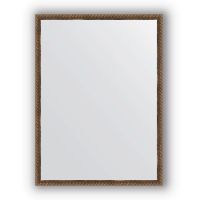 Зеркало Evoform Definite 78х58 Витая бронза арт-BY 1002 — фото 1, Зеркала в ванную комнату