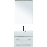 Комплект мебели для ванной Aquanet Верона New 58 подвесной Белый матовый арт-281102 — фото 2, Комплекты мебели для ванной