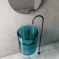 Товар: Раковина Abber Kristall 42 Бирюзовая арт-AT2704Aquamarin - фото 4 Раковина Abber Kristall 42 Бирюзовая арт-AT2704Aquamarin — фото 4, Раковины подвесные