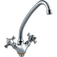 Товар: Смеситель для кухни Frap H24 Хром арт-F4124 - фото 1 Смеситель для кухни Frap H24 Хром арт-F4124 — фото 1, Смесители для кухни