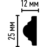 Товар: Молдинг Decomaster 2400x25x12 мм арт-97012 - фото 3 Молдинг Decomaster 2400x25x12 мм арт-97012 — фото 3, Молдинги