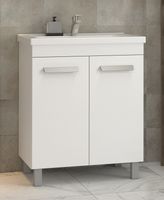 Тумба под раковину Vigo Nova 60 Белая арт-tn.NOV.MIR.60.2D — фото 2, Тумбы под раковину