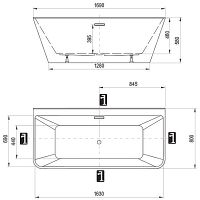 Товар: Акриловая ванна Ravak Freedom D 169x80 без гидромассажа арт-XC00D00020 - фото 4 Акриловая ванна Ravak Freedom D 169x80 без гидромассажа арт-XC00D00020 — фото 4, Акриловые ванны