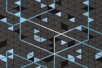 Фреска Ortograf Forma 32653 Фактура бархат FX Флизелин (4*2,7) Серый/Голубой, Геометрия арт-32653 (бархат FX) — фото 2, Фрески