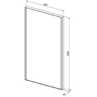 Зеркало Allen Brau Infinity 60 с подсветкой Белое с сенсорным выключателем арт-1.21020.WT — фото 9, Зеркала в ванную комнату