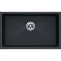 Кухонная мойка Paulmark Lumi 74 UNI Антрацит арт-LU74-AN — фото 1, Кухонные мойки