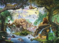 Фреска Ortograf Животные 7906 Фактура бархат FX Флизелин (3,7*2,7) Разноцветный, Животные/Птицы/Пейзаж арт-7906 (бархат FX) — фото 2, Фрески