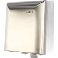 Товар: Сушилка для рук Nofer Fuga Нержавеющая сталь матовая арт-01851.S - фото 2 Сушилка для рук Nofer Fuga Нержавеющая сталь матовая арт-01851.S — фото 2, Сушилки для рук