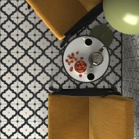 Керамическая плитка Vives Ceramica Maori Ladakhi Grafito 20х20 см арт-25911 — фото 2, Керамическая плитка