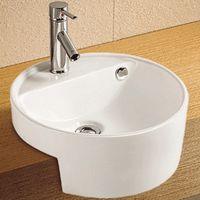 Раковина WeltWasser Deilbach 4003 44 Белый глянец арт-10000003883 — фото 1, Раковины встраиваемые сверху