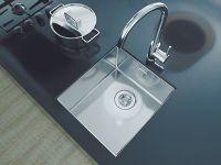 Кухонная мойка Florentina Оптима-400 Нержавеющая сталь сатинированная арт-OHM.360.400.В.10.S.10 — фото 3, Кухонные мойки