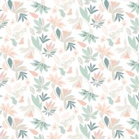 Обои Marburg Flora Винил на флизелине (0,53*10,05) Бежевый/Зеленый/Оранжевый, Листья/Цветы арт-47469 — фото 1, Обои для стен