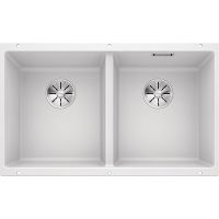 Кухонная мойка Blanco Subline 350/350-U Белая арт-523578 — фото 1, Кухонные мойки
