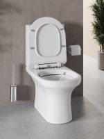 Унитаз компакт Agger с бачком и сиденьем Микролифт арт-AT04000 — фото 10, Напольные унитазы