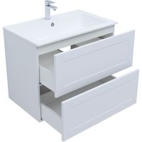 Тумба с раковиной Aquanet Терра 80 подвесная Белая матовая арт-323183 — фото 8, Тумбы с раковиной