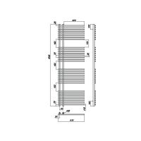 Водяной полотенцесушитель Ravak Style 50х160 Хром арт-X04000083674 — фото 4, Водяные полотенцесушители