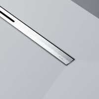 Душевой лоток AM.PM MasterFlow 80 с решеткой Хром матовый Slim line арт-W01SC-S11-080-05SB — фото 12, Душевые лотки