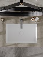 Раковина Orange 60 Белая глянцевая арт-B02-600W — фото 4, Раковины встраиваемые снизу