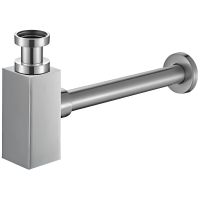 Сифон для раковины Frap Хром арт-F80-2 — фото 1, Сифоны для раковины