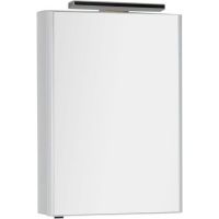 Зеркальный шкаф Aquanet Орлеан 60 R Белый арт-183076 — фото 1, Зеркальные шкафы в ванную