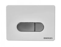 Комплект унитаза с инсталляцией Berges Novum Rimless с сиденьем Микролифт и Белой Хром глянец клавишей смыва арт-043214 — фото 4, Комплекты унитаз + инсталляция