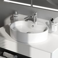 Раковина AM.PM Func 56 Белая арт-M8FWCC20561WG — фото 4, Раковины накладные