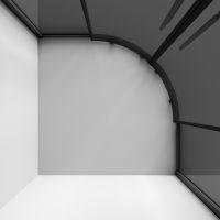 Товар: Душевой уголок Niagara Nova 100х100 профиль Черный матовый стекло тонированное арт-NG-2827-34BLACK - фото 5 Душевой уголок Niagara Nova 100х100 профиль Черный матовый стекло тонированное арт-NG-2827-34BLACK — фото 5, Душевые уголки четверть круга