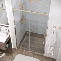 Товар: Душевая дверь Grossman Galaxy 130 профиль Золото сатин стекло прозрачное арт-100.K33.01.130.32.00 - фото 10 Душевая дверь Grossman Galaxy 130 профиль Золото сатин стекло прозрачное арт-100.K33.01.130.32.00 — фото 10, Раздвижные душевые двери