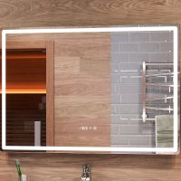 Товар: Зеркало Vigo Geometry Luxe 100 с подсветкой с сенсорным выключателем арт-z.GEO.100.Luxe - фото 2 Зеркало Vigo Geometry Luxe 100 с подсветкой с сенсорным выключателем арт-z.GEO.100.Luxe — фото 2, Зеркала в ванную комнату