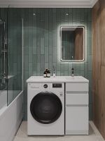 Тумба с раковиной Orange Sistema 100 R Белая глянцевая арт-ST-40TUW+RAR — фото 4, Тумбы с раковиной