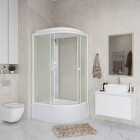 Душевая кабина Niagara Promo 90x80 L без гидромассажа арт-P90/80/40L/MT — фото 1, Душевые кабины