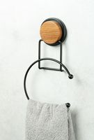 Товар: Кольцо для полотенца Fixsen Magic Wood Черный матовый арт-FX-46011 - фото 2 Кольцо для полотенца Fixsen Magic Wood Черный матовый арт-FX-46011 — фото 2, Полотенцедержатели