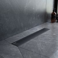 Душевой лоток AM.PM PrimeFlow 50 с Черной матовой решеткой Cut Gradient арт-W02SC-P11-050-01BM — фото 5, Душевые лотки