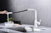 Смеситель для кухни Paulmark Viper Белый матовый арт-Vi213105-431 — фото 4, Смесители для кухни