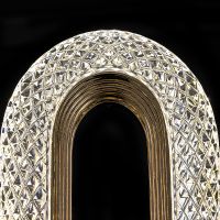 Настенный светильник Artelamp Ovale Прозрачный Золото арт-A2489AP-1GO — фото 3, Бра