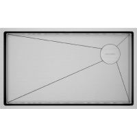 Кухонная мойка Paulmark Next-Skew 74 Uni Брашированная сталь арт-PM887444-BS — фото 1, Кухонные мойки