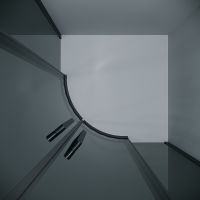 Душевой уголок Grossman Classic 100х100 профиль Черный матовый стекло тонированное арт-301.K33.04.1010.21.10 — фото 7, Душевые уголки четверть круга