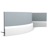 Плинтус Orac Decor 2000x85x14 мм арт-SX172F — фото 1, Плинтуса напольные