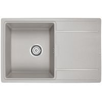 Кухонная мойка Paulmark Flugen 50-780 Серая арт-PM217850-GR — фото 1, Кухонные мойки