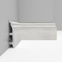 Плинтус Decomaster 2400x100x22 мм арт-D232-84 — фото 2, Плинтуса напольные