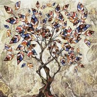 Товар: Фреска Ortograf Цветы 33320 Фактура бархат FX Флизелин (2,7*2,7) Коричневый/Разноцветный, Деревья/Листья/Абстракция арт-33320 (бархат FX) - фото 2 Фреска Ortograf Цветы 33320 Фактура бархат FX Флизелин (2,7*2,7) Коричневый/Разноцветный, Деревья/Листья/Абстракция арт-33320 (бархат FX) — фото 2, Фрески