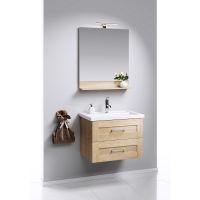 Тумба под раковину Aqwella Фостер 60 подвесная Дуб сонома арт-FOS01062DS — фото 2, Тумбы под раковину