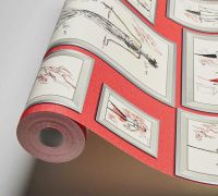 Обои AS Creation Karl Lagerfeld Винил на флизелине (0,53*10,05) Красный, Люди/Предметы арт-37846-2 — фото 2, Обои для стен