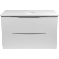 Товар: Тумба под раковину Bond Cube 80 подвесная Белая матовая арт-T05805 - фото 2 Тумба под раковину Bond Cube 80 подвесная Белая матовая арт-T05805 — фото 2, Тумбы под раковину