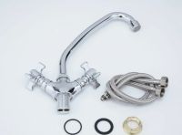 Товар: Смеситель для кухни Frap H24 Хром арт-F4124 - фото 2 Смеситель для кухни Frap H24 Хром арт-F4124 — фото 2, Смесители для кухни