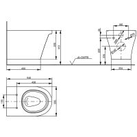 Товар: Унитаз Toto CF подвесной Белый арт-CW132Y#NW1 - фото 3 Унитаз Toto CF подвесной Белый арт-CW132Y#NW1 — фото 3, Подвесные унитазы